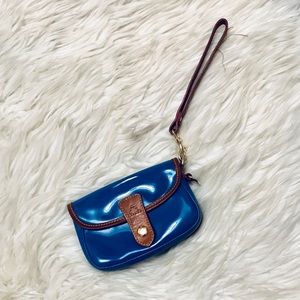 Dooney & Bourke flap wristlet